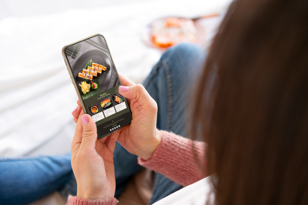 Autopedido en smartphone - TastyCloud